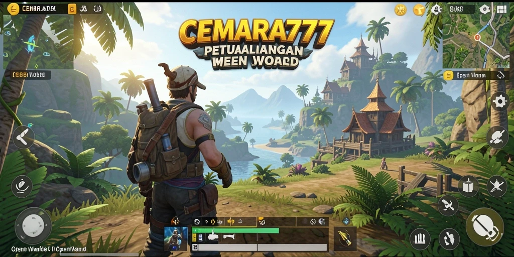 Tampilan interaktif dari dunia terbuka CEMARA777 yang memikat.