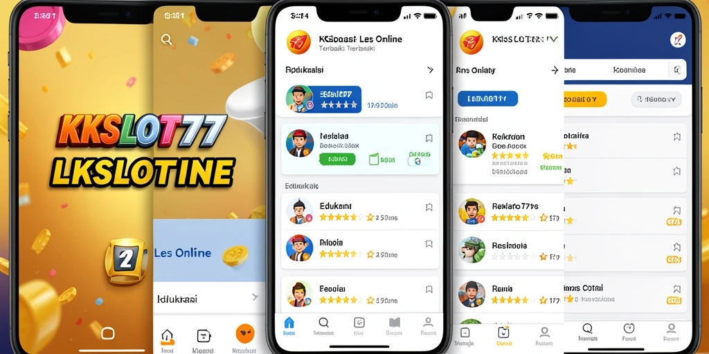 Tampilan antarmuka KKSLOT777 yang intuitif dan modern.