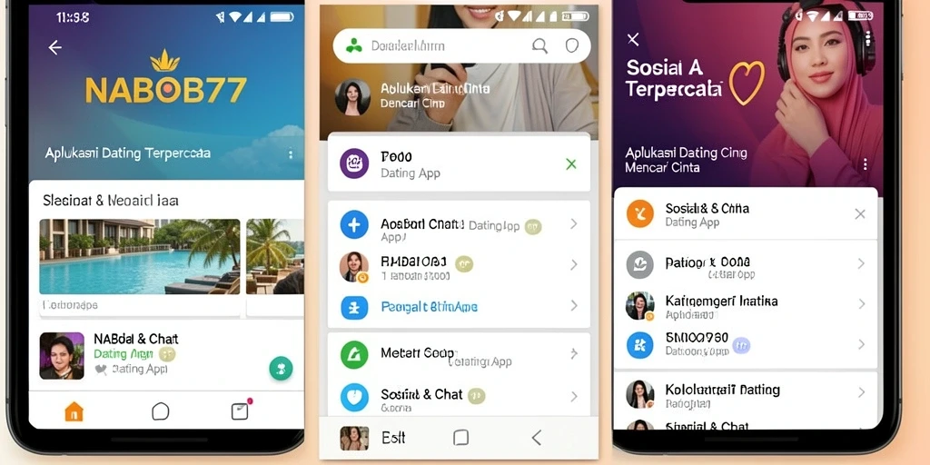 Tampilan antarmuka NABOB77 yang modern dan fungsional.