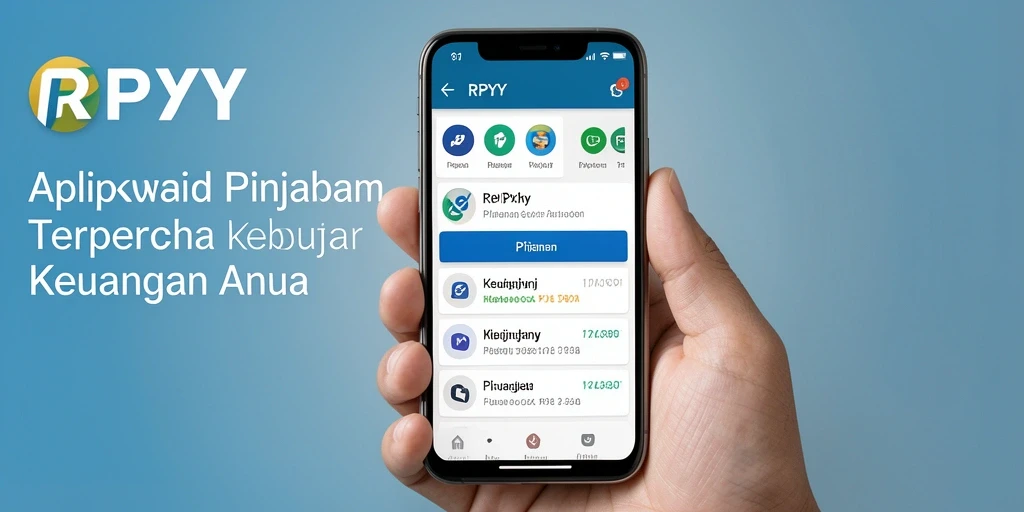 Tampilan antarmuka aplikasi RPYYY untuk pengajuan pinjaman yang mudah.