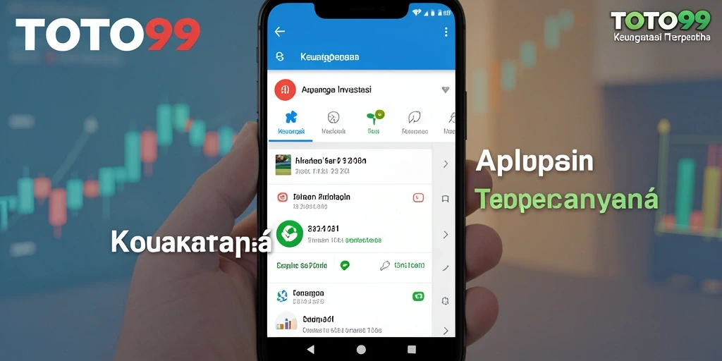 Antarmuka aplikasi TOTO99 yang modern dan fungsional untuk investasi.